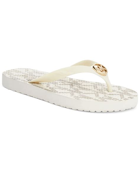 michael kors flip flops india|michael kors flip flops women's.